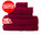 BORDEAUX 50x100cm Handtücher ELEGANCE-Collection 500g unglaublich günstig! ANGEBOT GRATIS-AKTION