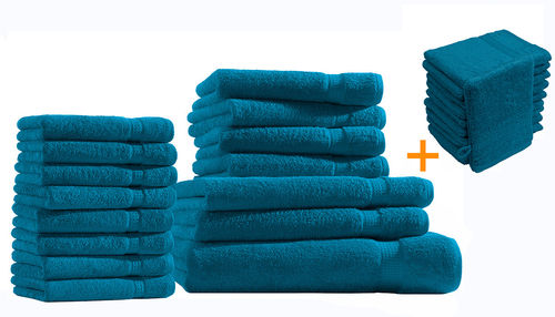 25tlg. KOMBI-SPAR Set Handtücher Duschtücher Badetücher- Baumwolle